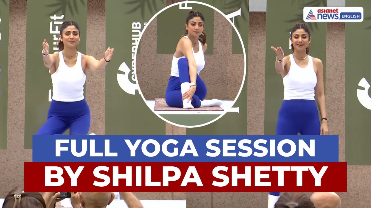 30 Minutes Yoga π΄ Shilpa Shetty Attends International Yoga Day Event