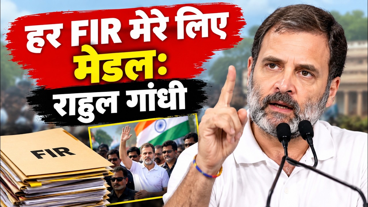 खुद पर 100 FIR क्यों चाहते हैं राहुल गांधी?
