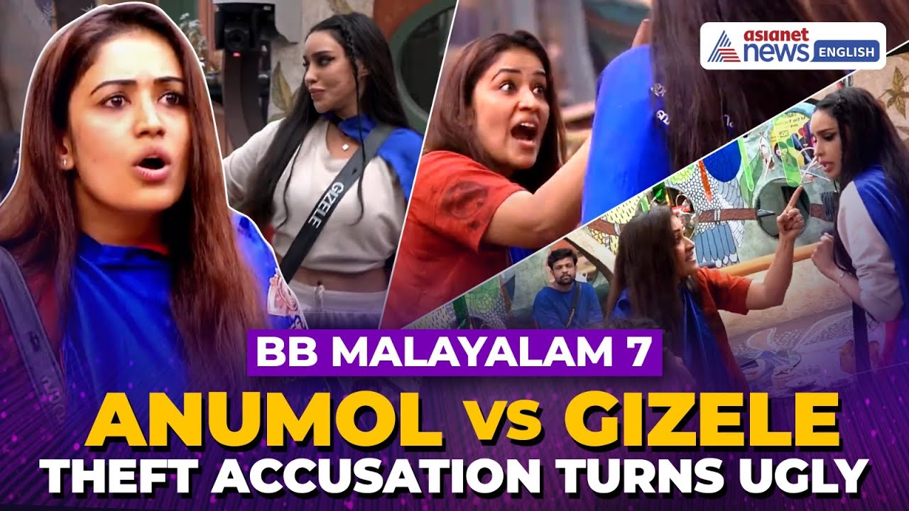Bigg Boss Malayalam 7 Heats Up: Shocking CLASH Between Gizele and Anumol