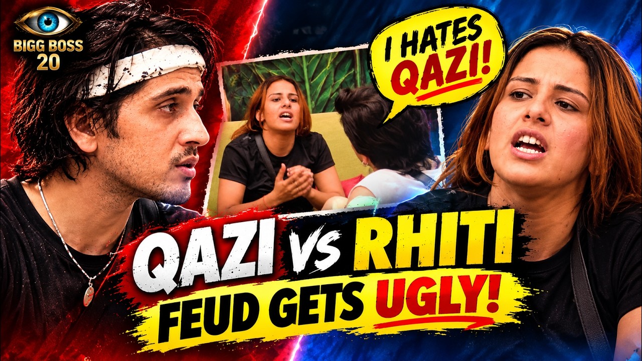 Bigg Boss 20: Qazi vs Rhiti Tiwari Gets Uglier | Mahi Vij Calls Out Her 'JEALOUSY'