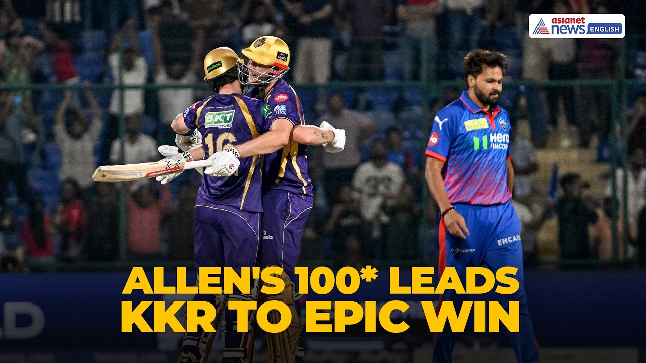 KKR vs DC Highlights: Finn Allen's Masterclass Crushes DC By 8 Wickets  | IPL 2026
