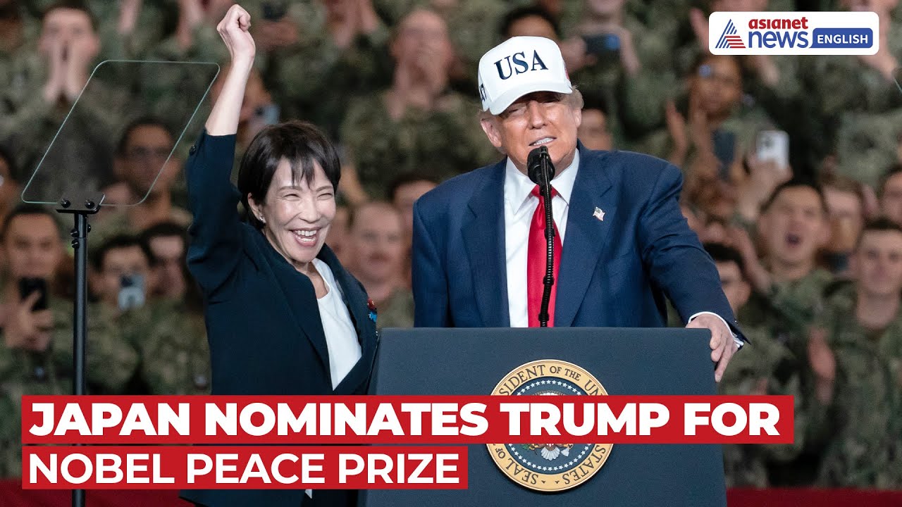 Trump’s Nobel Peace Prize Nomination Gains Momentum With Japan’s Backing