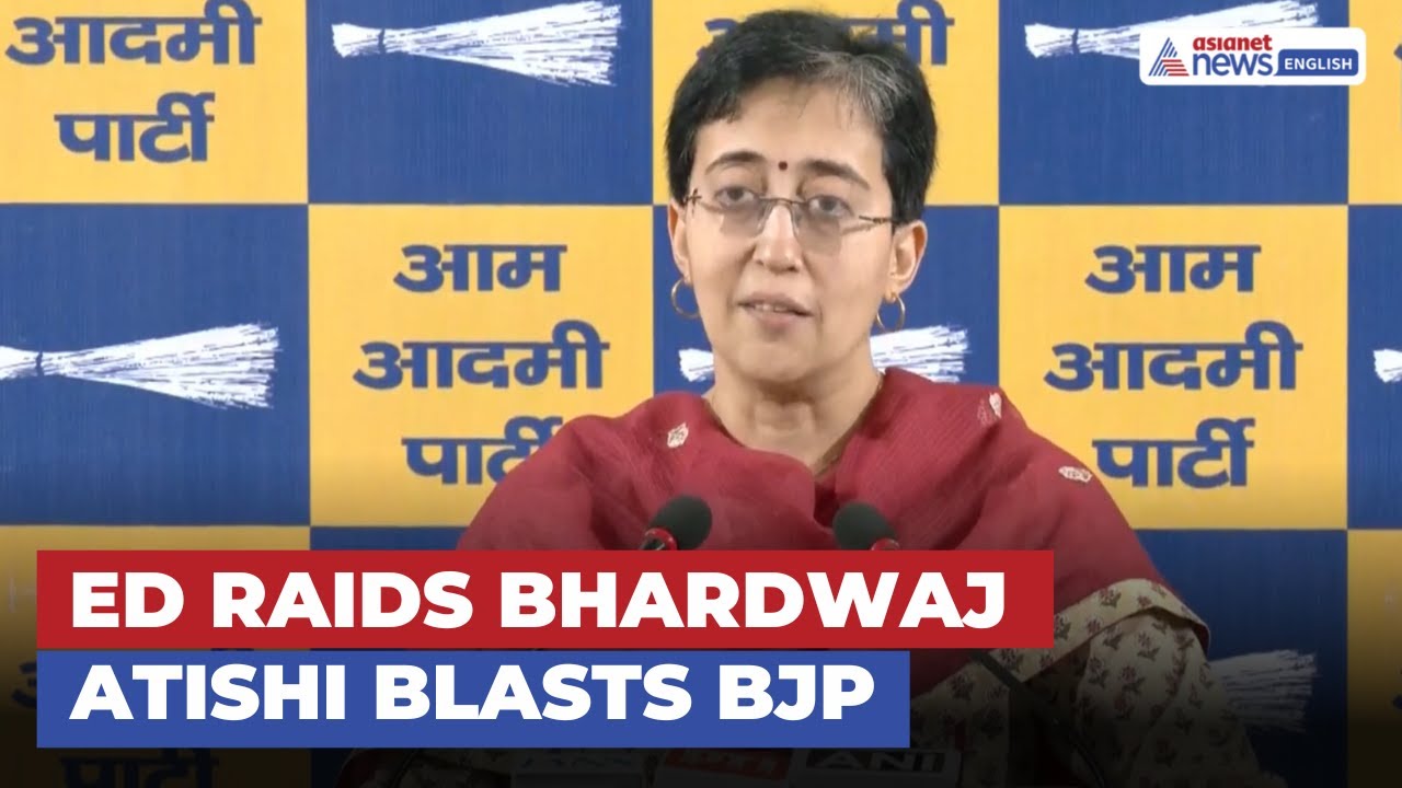 Atishi Blasts BJP Over ED Raid On Saurabh Bharadwaj