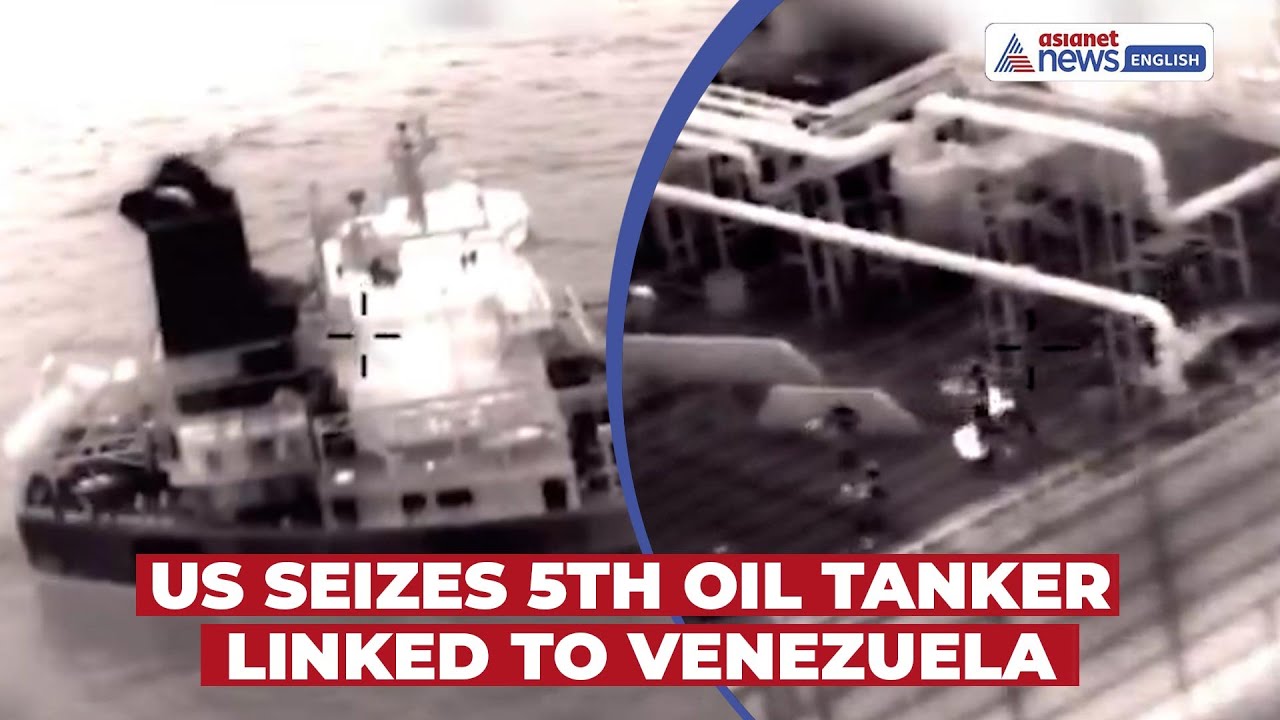 US Forces Seize Fifth Oil Tanker OLINA in Caribbean Sea