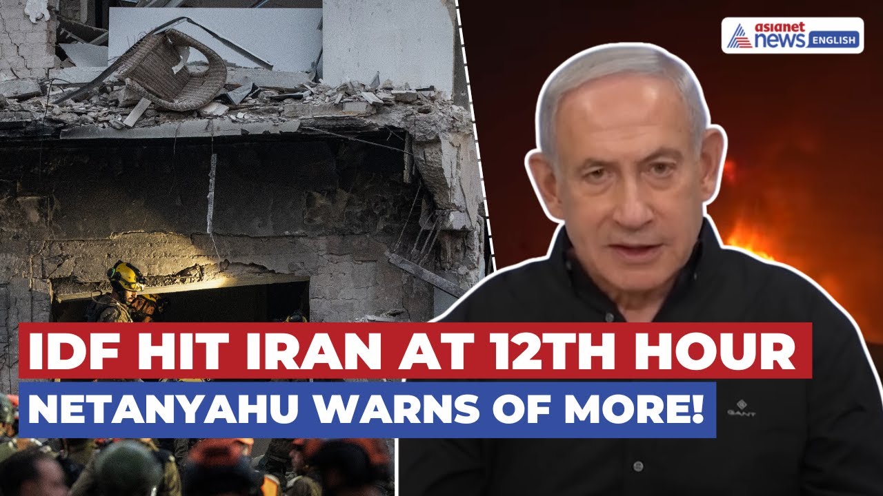 Netanyahu Reveals SECRET IDF Attack on Iran’s Nuke Sites | 12th Hour Strike!