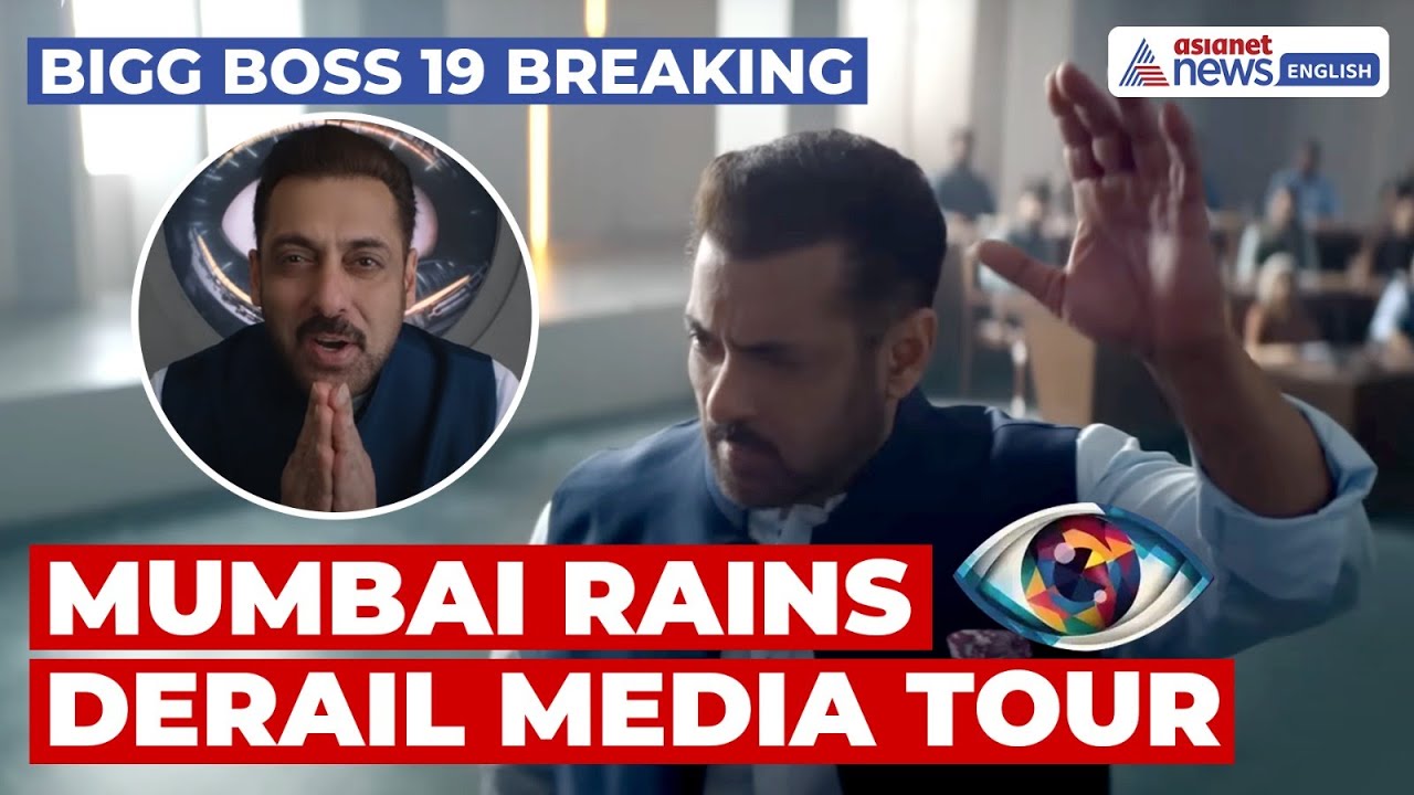 Bigg Boss 19 BREAKING: Mumbai Rains Cancel House Tour of Media!