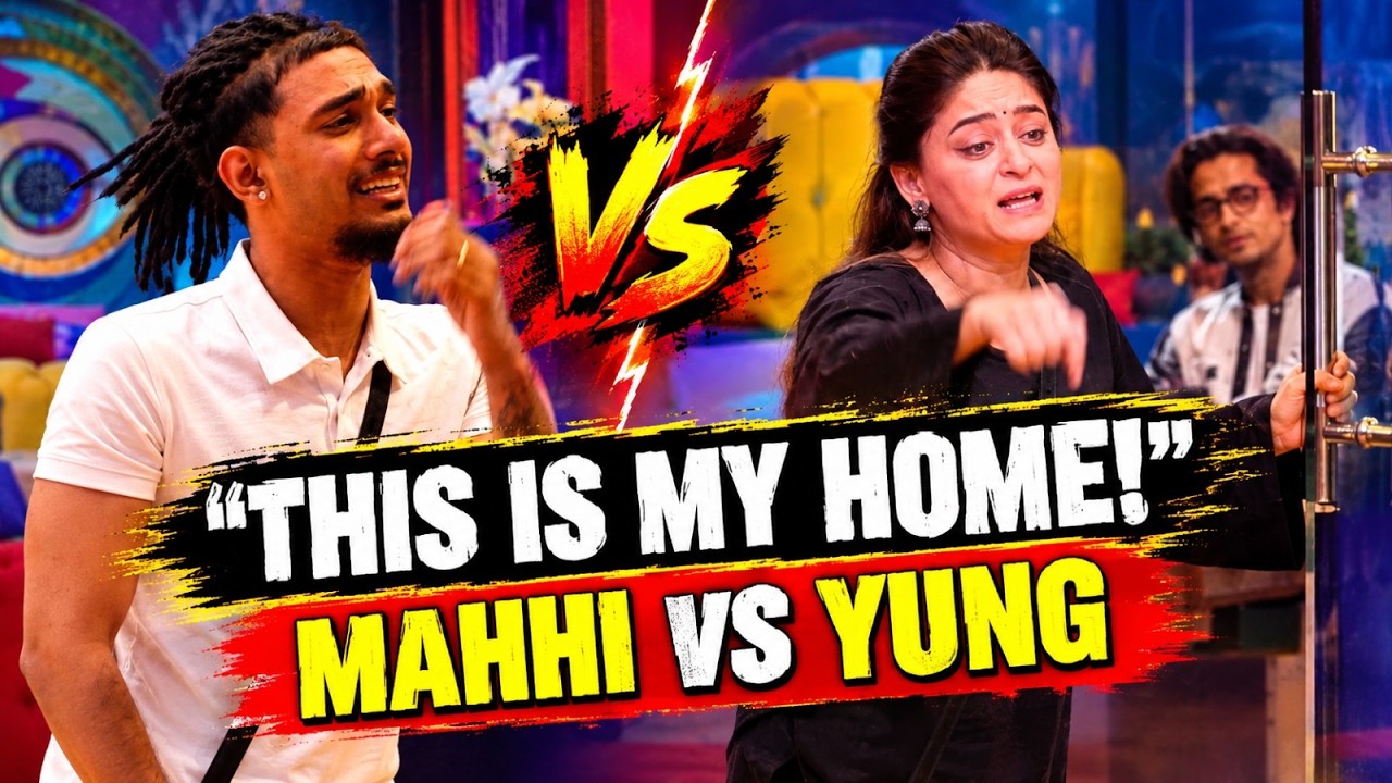 Yung DSA Vs Mahhi Vij in Bigg Boss 20: Taunt Sparks Explosive Fight