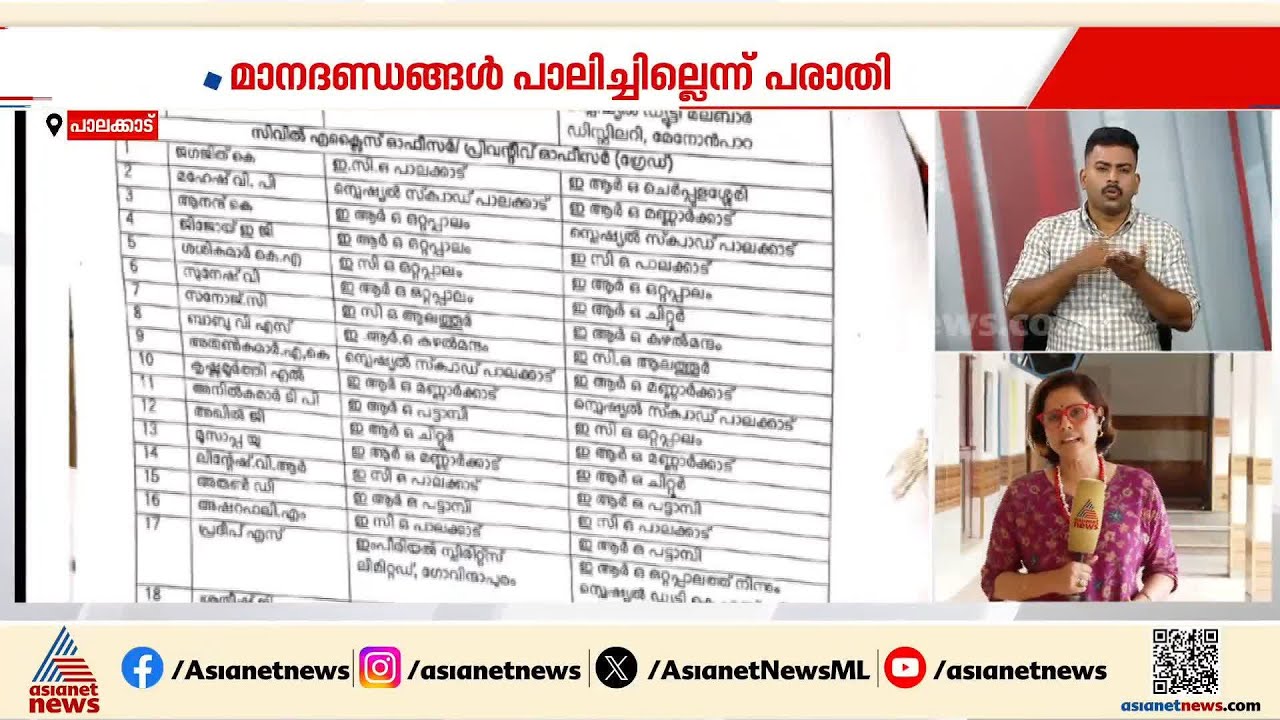 കാരണം ഭരണ മാറ്റമോ?; പാലക്കാട് എക്സൈസിൽ കൂട്ട സ്ഥലമാറ്റം | Palakkad | Excise Department