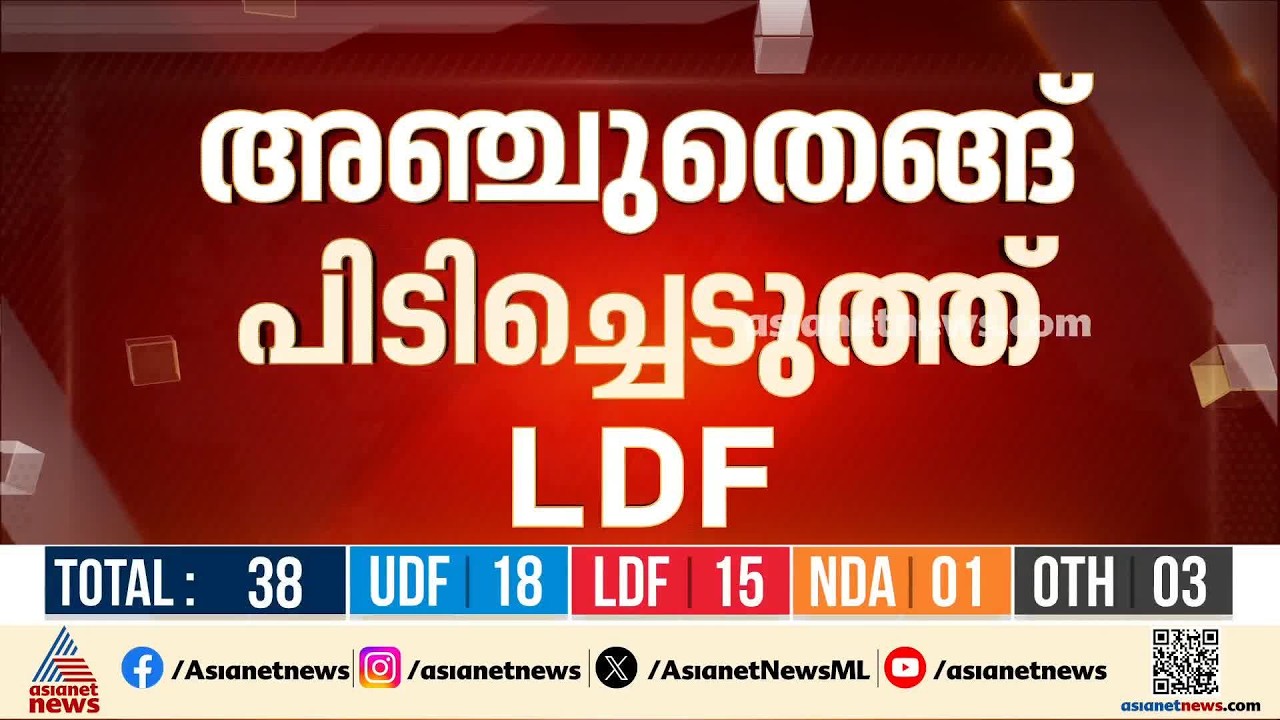 ചിറയിൻകീഴിലെ കയ്യാങ്കളി യുഡിഎഫിന് തിരിച്ചടിയായോ?; അഞ്ചുതെങ്ങ് പിടിച്ചെടുത്ത് എൽഡിഎഫ്