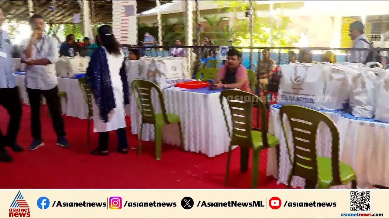 കോഴിക്കോട് സൗത്തിൽ പോളിംഗ് സാമഗ്രികളുടെ വിതരണം അല്പസമയത്തിനുള്ളിൽ