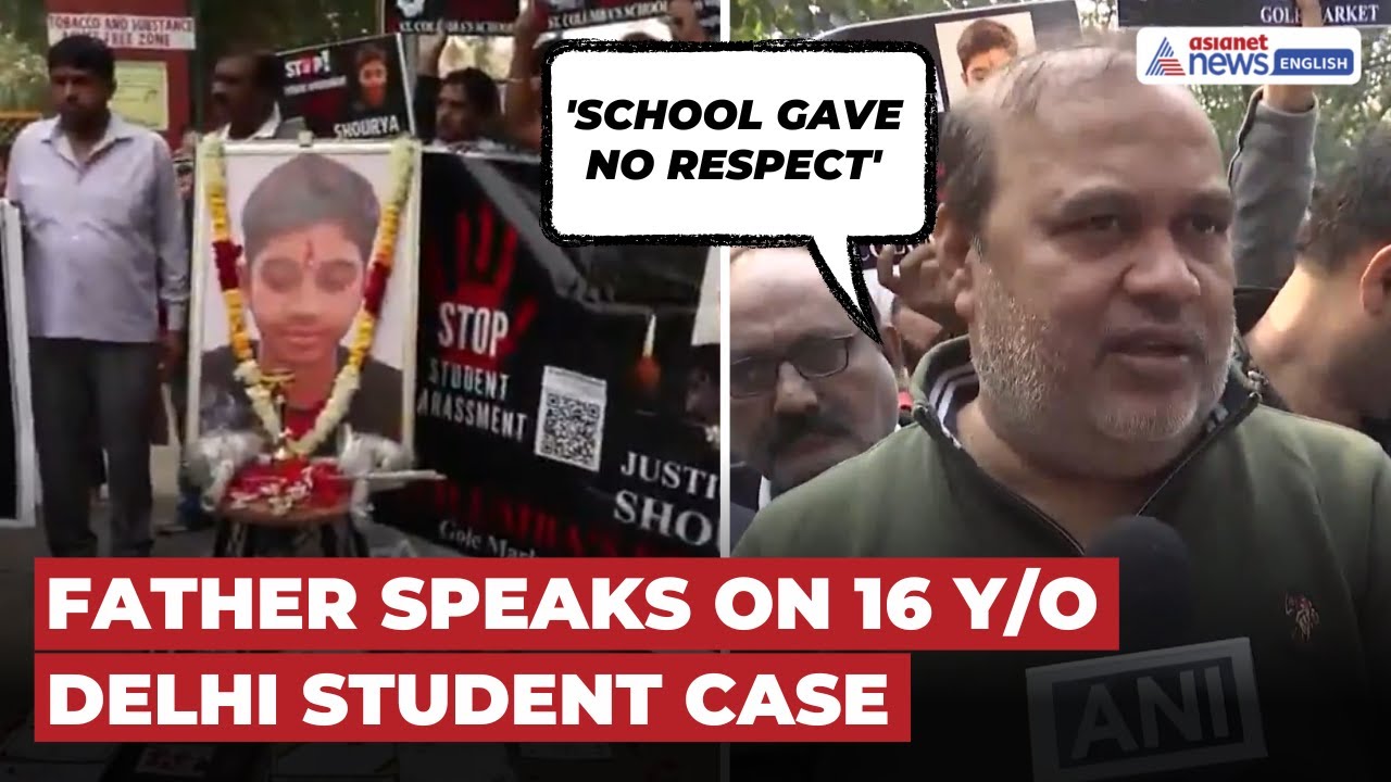 Father of 16-Year-Old Student Speaks After Son’s Demise | Delhi School Under Pressure