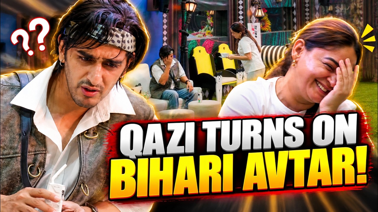 Bigg Boss 20: Qazi Turns Bihari Avtar for Mahhi Vij | Fun Exchange Leaves Fans in Laughter