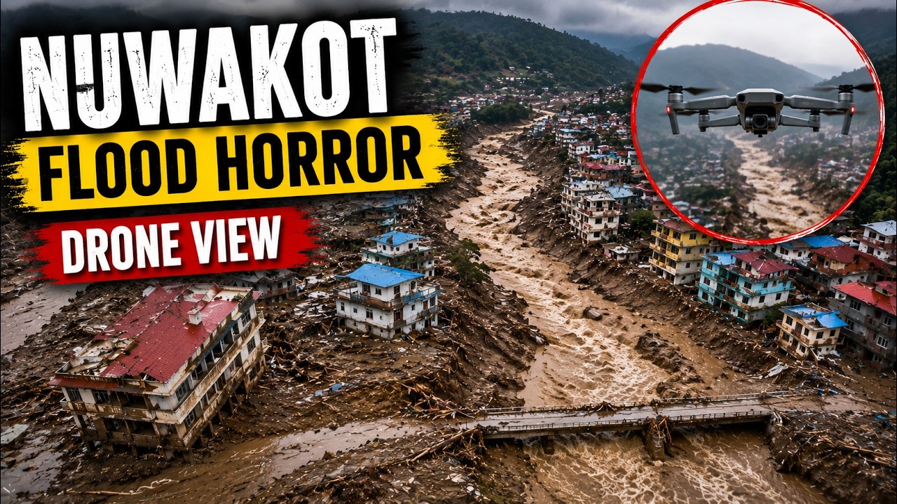 Nepal Flood Horror | Nuwakot DEVASTATED! | Drone View | MUST WATCH | World News