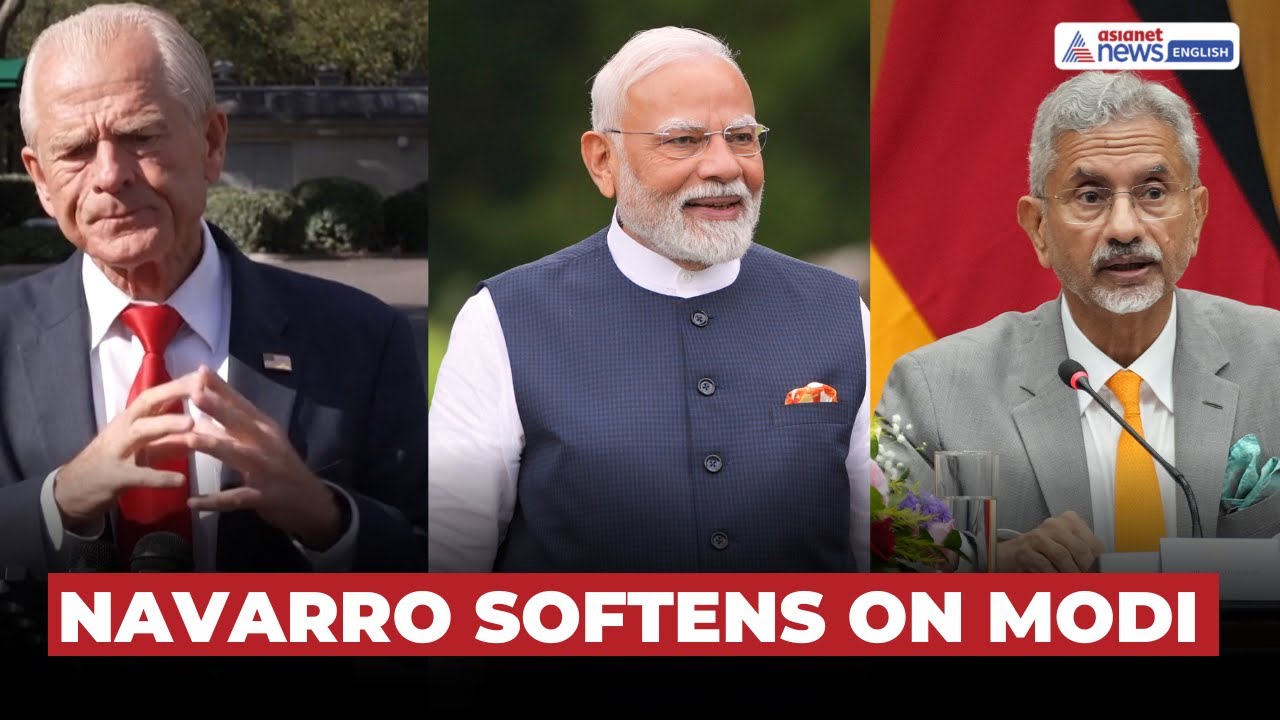 Trump Aide Navarro Softens Stance on PM Modi Amid Trade Talks