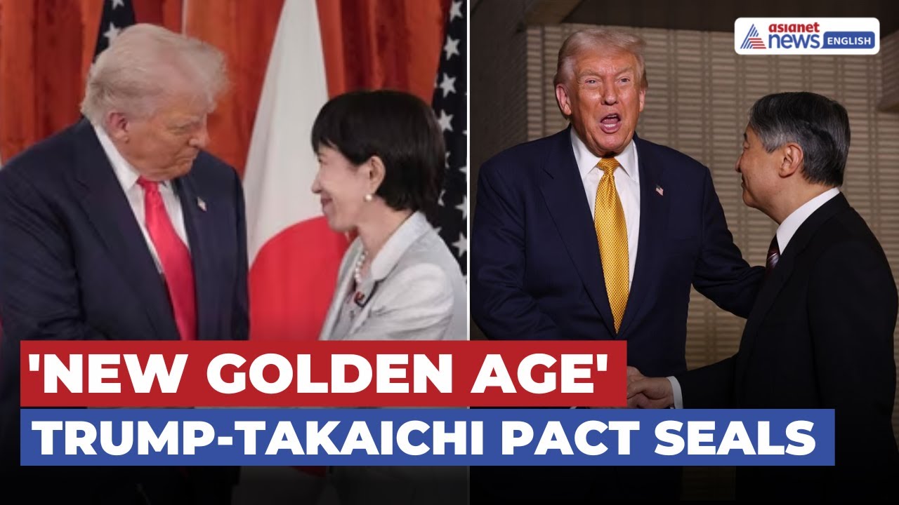 Trump & Takaichi Forge ‘New Golden Age’ For US-Japan Ties | Historic Tokyo Meet
