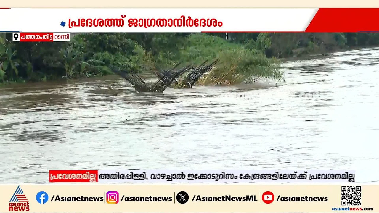 റാന്നിയിൽ അതിശക്ത മഴയ്ക്ക് ശമനം; ബോട്ടുകളെത്തിച്ച് ആളുകളെ മാറ്റുന്നു | Kerala Rains