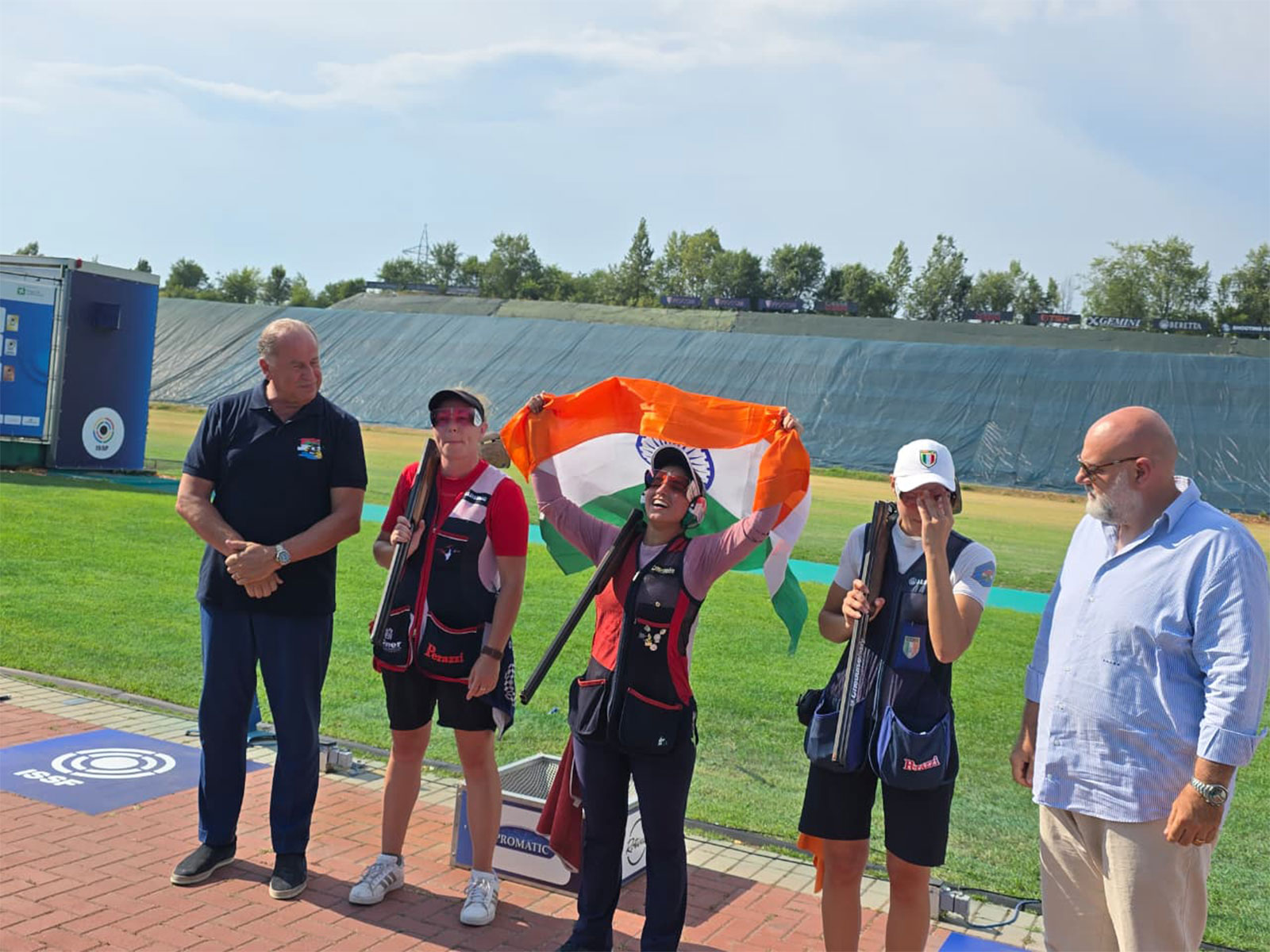 Neeru Dhanda scripts history with first women's trap gold at World Cup