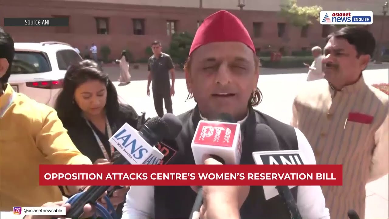 Opposition Slams Women’s Reservation Bill | Opposition Leaders Attack Timing & Census Delay