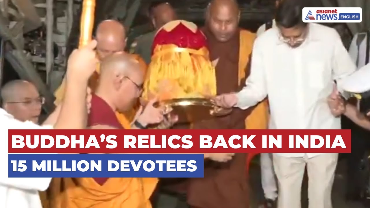 Lord Buddha’s Holy Relics Return to India After Historic Vietnam Tour