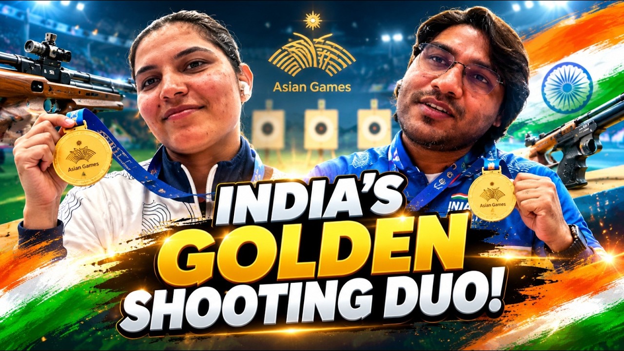 Asian Games Shooting Gold: Neeru Dhanda, Kynan Chenai Express Their VICTORY