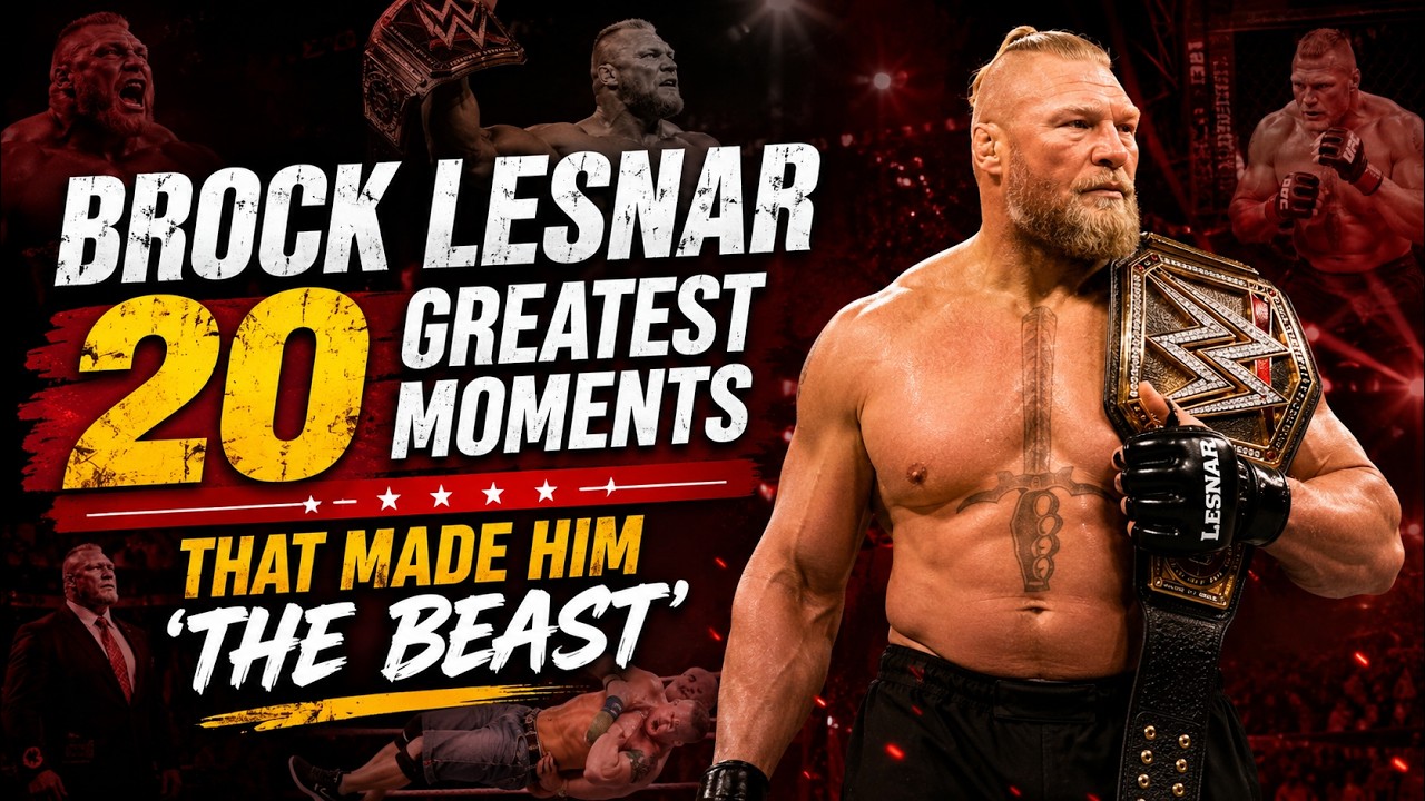 Brock Lesnar: 20 Biggest Achievements That Made Him 'The Beast' | Birthday Special