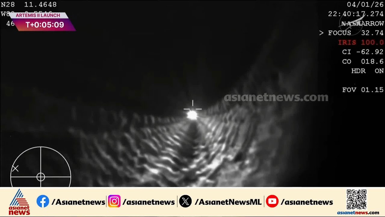 ചരിത്ര നിമിഷത്തിന് സാക്ഷ്യം വഹിച്ച് ലോകം; ചന്ദ്രനെ തൊടാൻ നാലംഗ സംഘം പുറപ്പെട്ടു