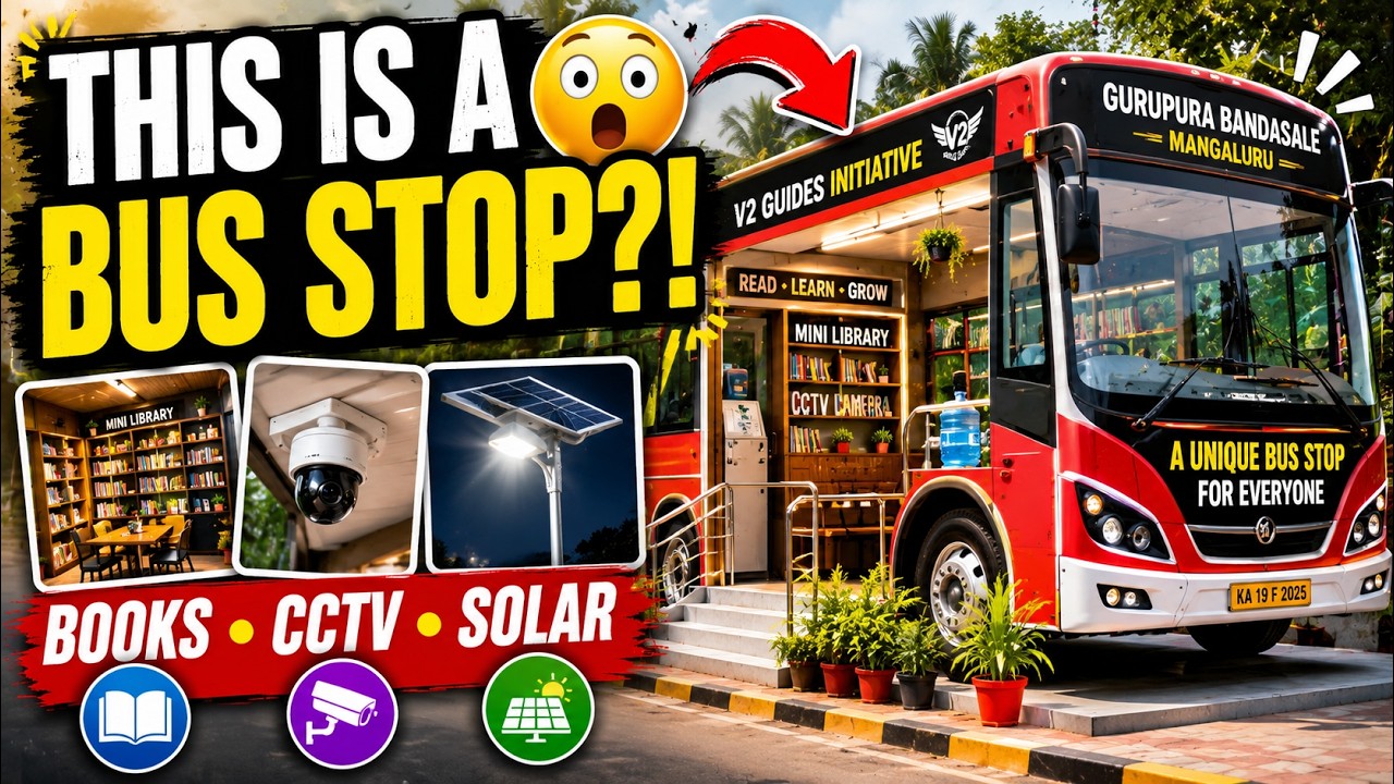 India's Most Unique Bus Stop? This Karnataka Village Is Going Viral | Here's WHY