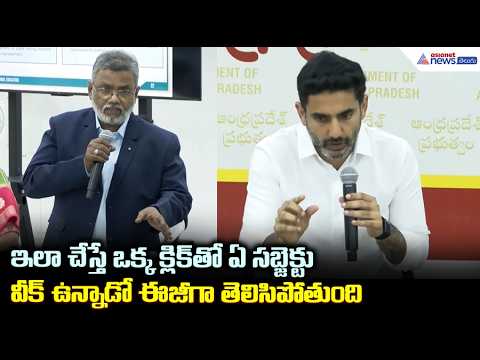 ఇలా చేస్తే ఒక్క క్లిక్ తో ఏ సబ్జెక్టువీక్ ఉన్నాడో ఈజీగా తెలిసిపోతుంది | Nara Lokesh Meets Teachers