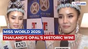Thailand’s Opal Suchata Wins Miss World 2025 | Makes History in Hyderabad!
