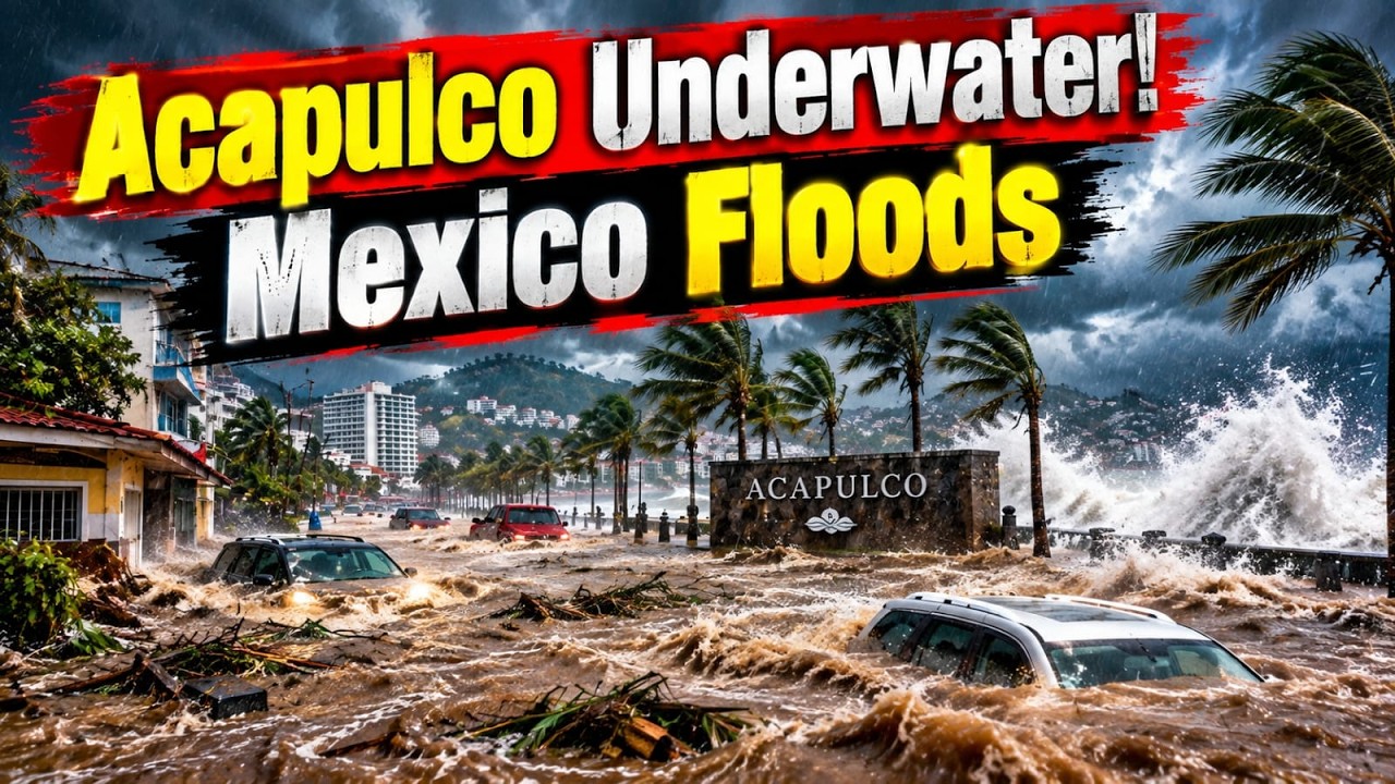 Mexico | Acapulco Flood Fury: Tropical Storm Simón Triggers Flash Flooding | World News