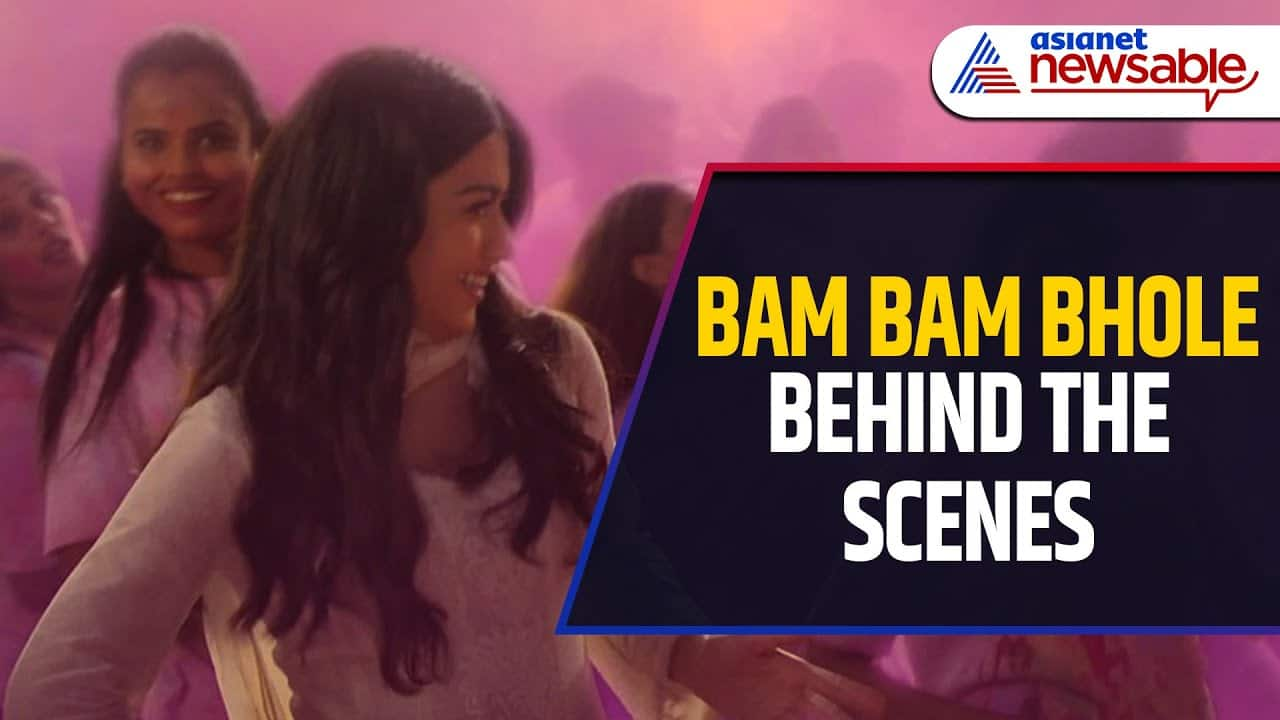 'Bam Bam Bhole' Behind the Scenes: Rashmika Mandanna Drops Exclusive BTS Stills