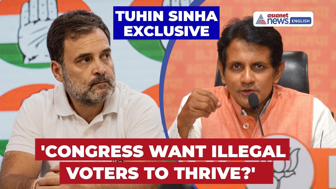 Is Rahul Gandhi Protecting Illegal Voters? BJP's Tuhin Sinha on Congress' SIR Take | Bihar Elections
