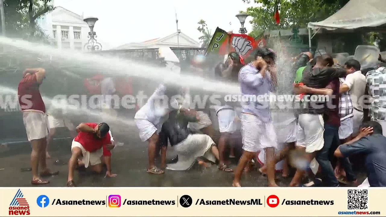LPST റാങ്ക് ഹോൾഡേഴ്‌സിന് പിന്തുണയുമായി യുവമോർച്ചയുടെ സെക്രട്ടറിയേറ്റ് മാർച്ച്; സംഘർഷം | Trivandrum