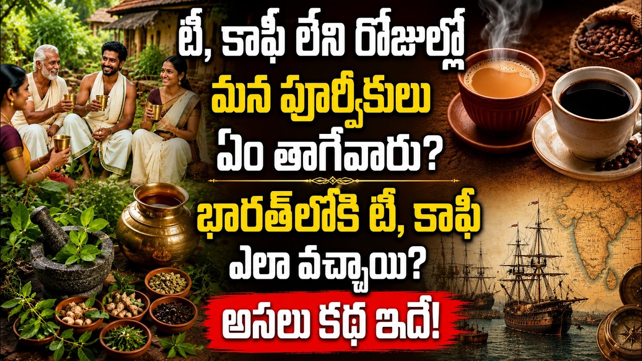 భారత్‌లోకి టీ, కాఫీ ఎలా వచ్చాయి? అసలు కథ ఇదే! | The Untold Story of Tea & Coffee in India