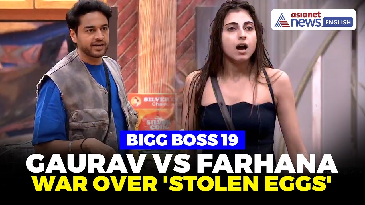 Bigg Boss 19: Gaurav Vs Farhana | Explosive Clash Over ‘Stolen Eggs’