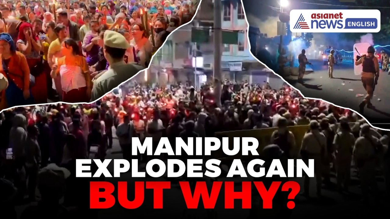 Manipur Protests Turn Violent, Tear Gas Fired | Know the Complete Story | North East Pulse