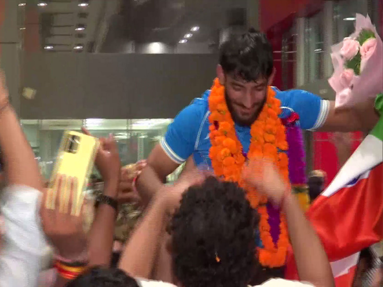 CWG 2026: Historic judo gold-medalist Harsh Singh gets warm welcome