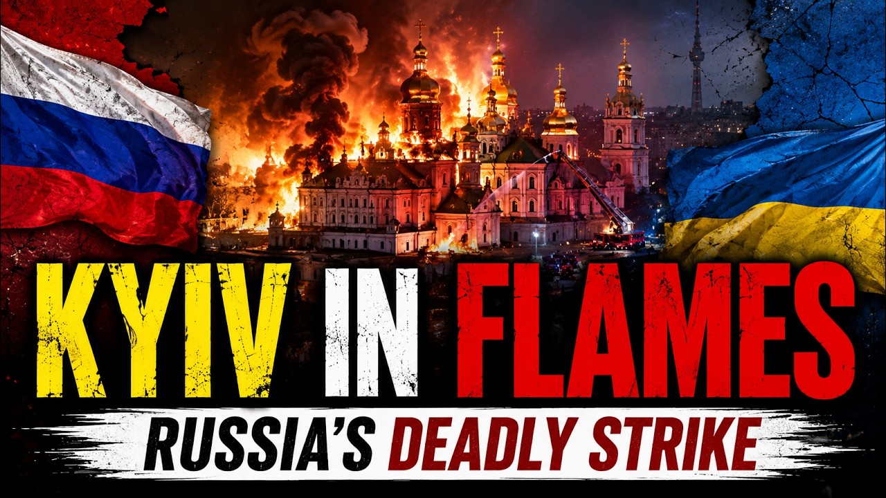 Russia Unleashes Deadly Assault on Ukraine's Kyiv | UNESCO Cathedral Ablaze | World News
