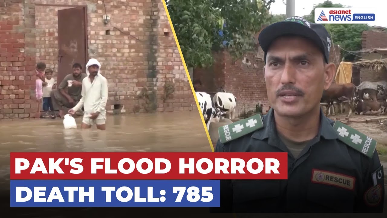 Pakistan's Sutlej River Hits Flood Peak, Evacuations Begin | Punjab On Alert