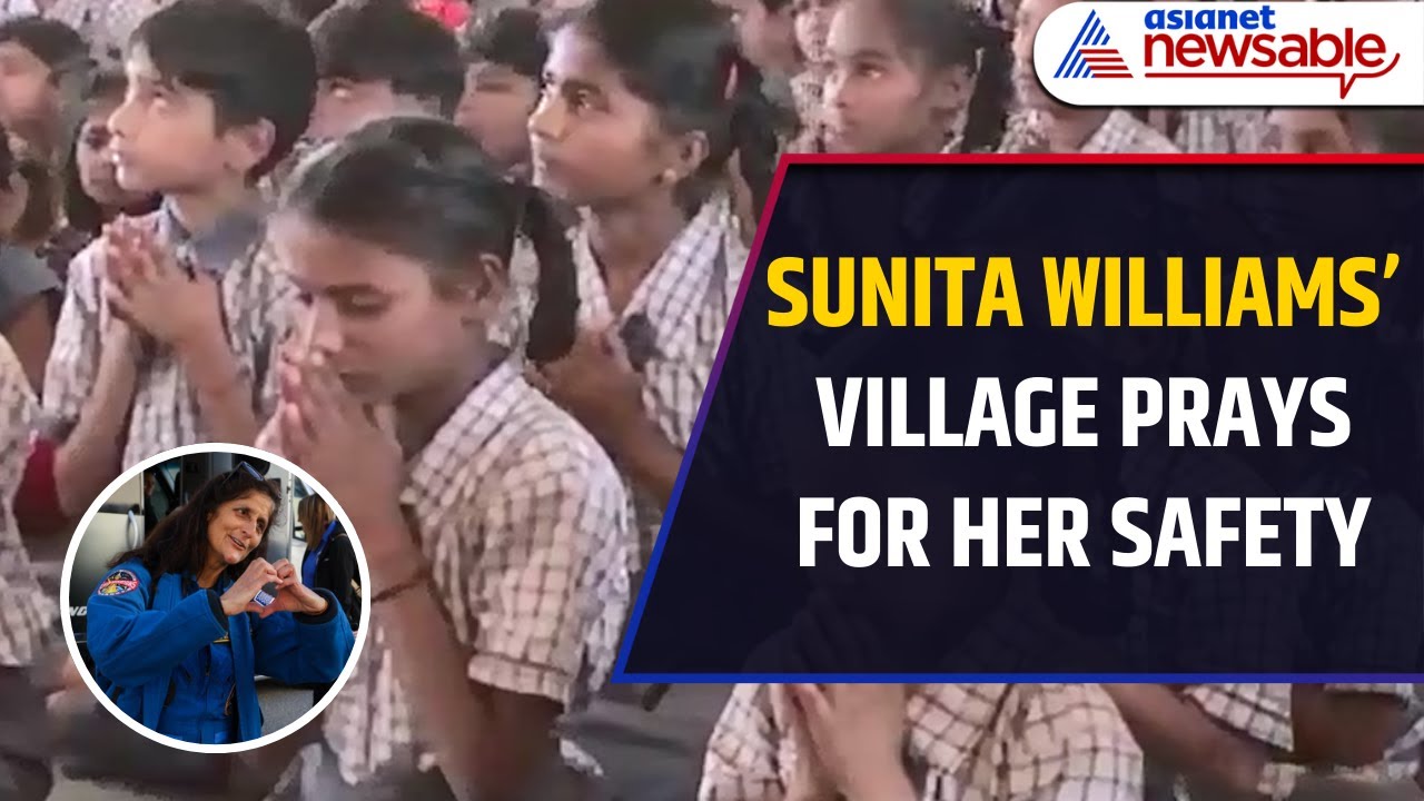 Sunita Williams’ Village PRAYS for Her Safe Return | Asianet Newsable