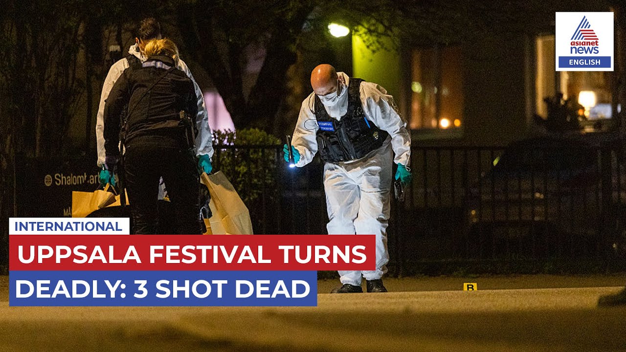 Sweden's Mass Shooting | Three Killed in Uppsala Salon During Festival | Full Story