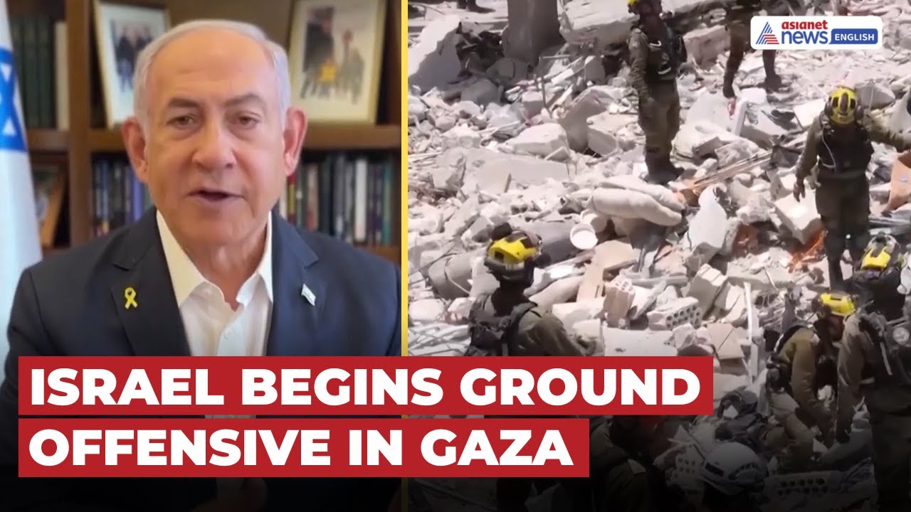 Israel Starts Ground Offensive in Gaza After US State Secy Marco Rubio Leaves for Doha