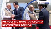 Cyprus | PM Modi Arrives at Larnaca Airport, Welcomed by President Christodoulides