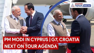 Cyprus | PM Modi Arrives at Larnaca Airport, Welcomed by President Christodoulides