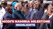 PM Modi’s Historic India‑Namibia Moment After 27 Years | Highlights