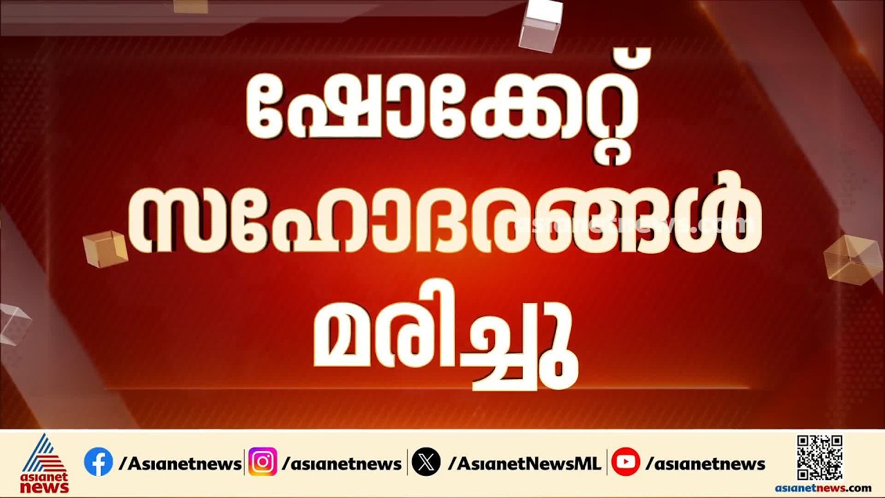 മലപ്പുറത്ത് സഹോദരങ്ങൾ ഷോക്കേറ്റ് മരിച്ചു