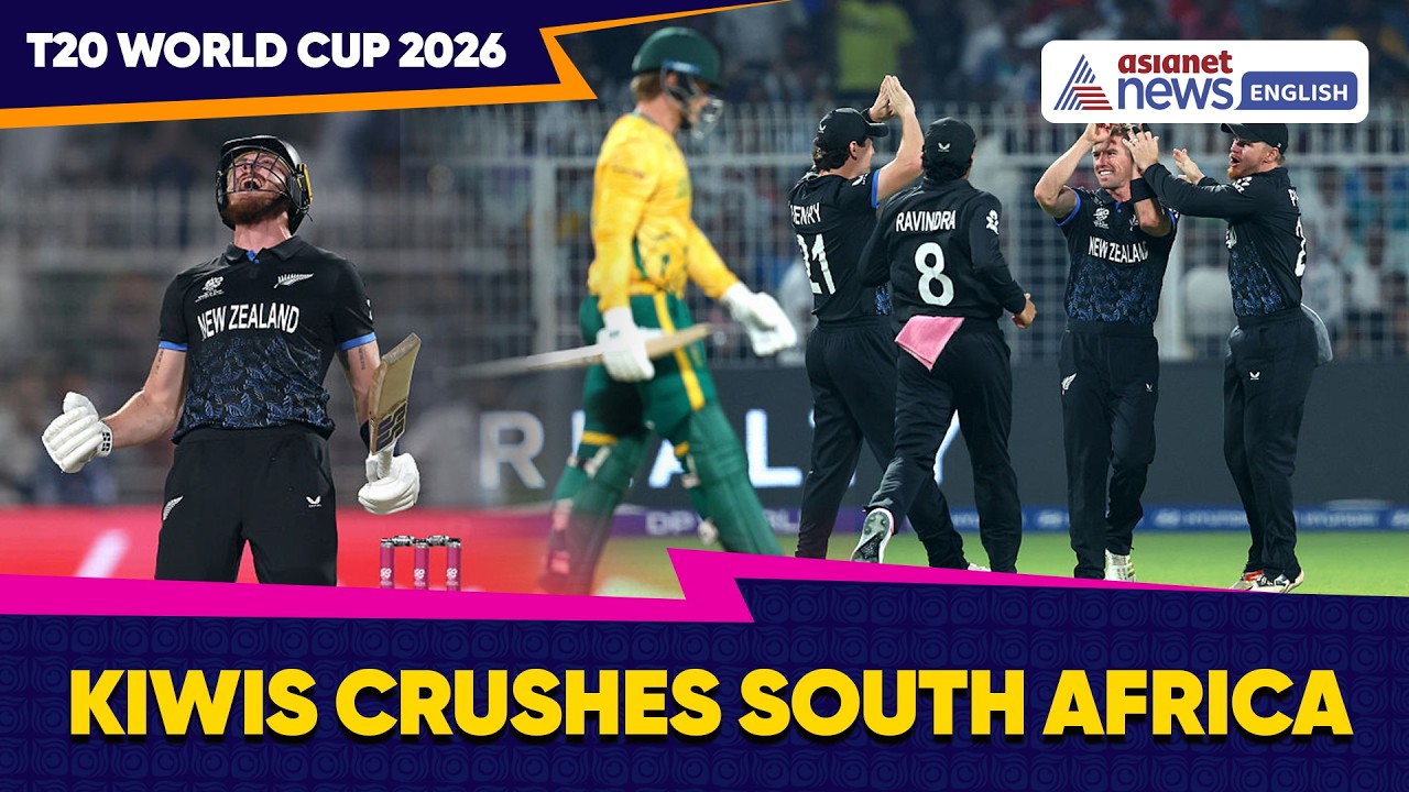 SA vs NZ Highlights: Finn Allen’s 33-Ball Century Sends New Zealand to T20 World Cup Final