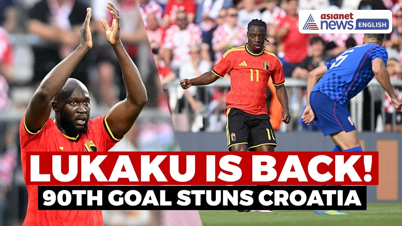 Lukaku is Back! Belgium STUNS Croatia Ahead of World Cup 2026 | Football Highlights | Sports