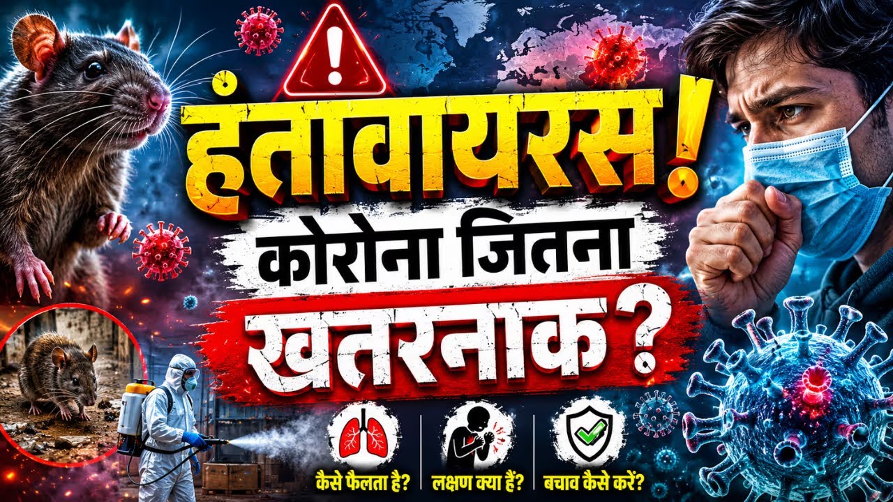 हंतावायरस अलर्ट 🚨 क्या फिर महामारी आएगी?