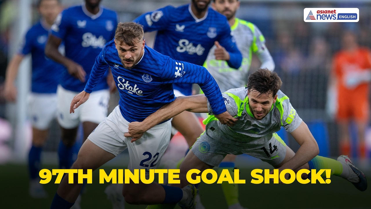 Manchester City Vs Everton Highlights: 97th Minute Chaos Shocks Title Race